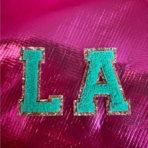 Stoney Clover Varsity Letter Patches Avacado